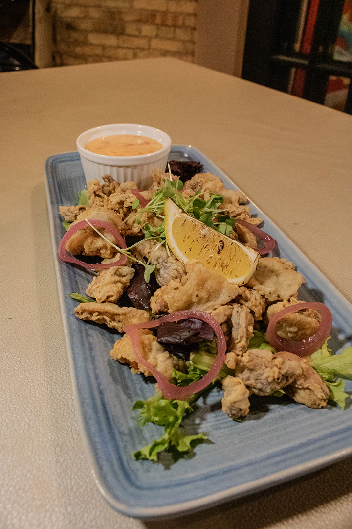 The Bistro Calamari Dish