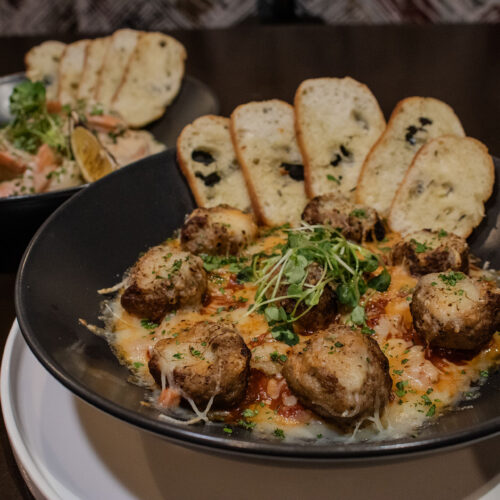 The Bistro Meatballs Dish